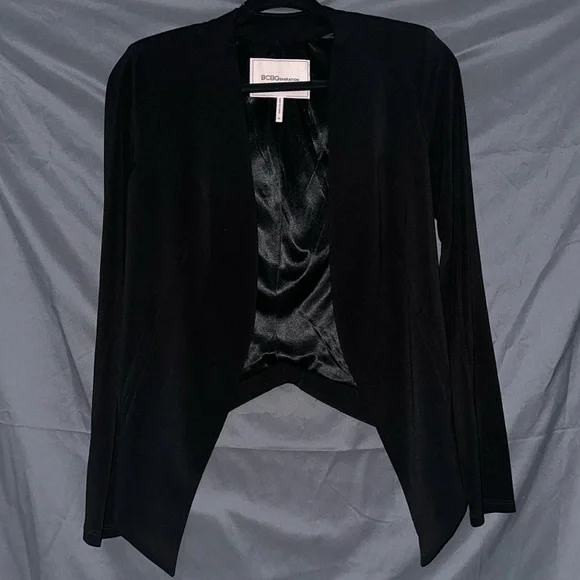 BCBG open front high low blazer - Picture 1 of 6